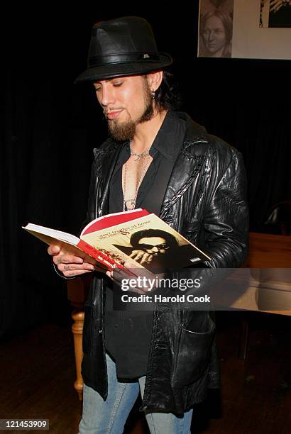 Dave Navarro during Dave Navarro Signs Copies of his Book "Don't Try This At Home" at Barnes & Noble in New York, New York, United States.