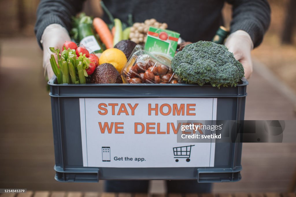 Entrega de alimentos