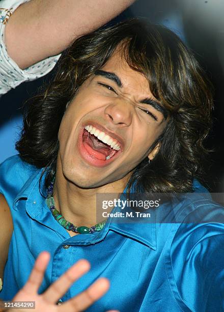 Sanjaya Malakar during American Idol Celebrates the Top 12 Contestants at Astra West - Pacific Design Center in West Hollywood, California, United...