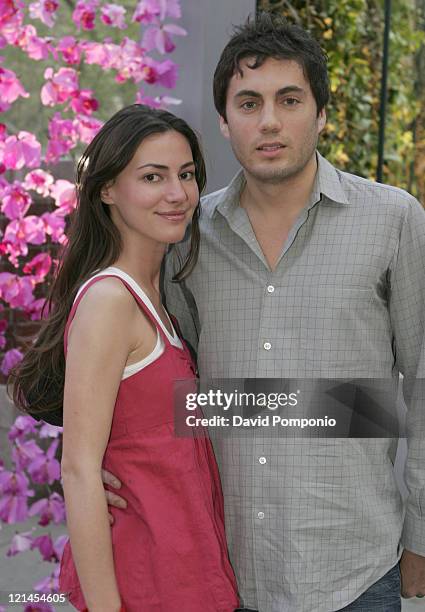 Martina Borgomanero Basabe and Fabian Basabe during H&M Live From Central Park - Arrivals and Cocktail Reception at Central Park in New York City,...