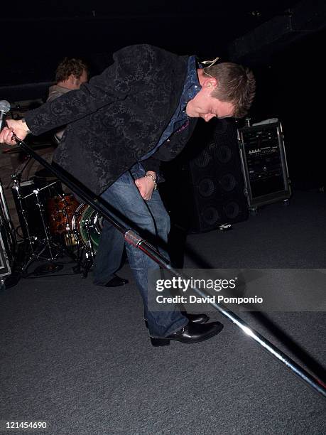 Brad Arnold of 3 Doors Down during 3 Doors Down "Seventeen Days" Album Release Party at Crash Mansion in New York City, New York, United States.