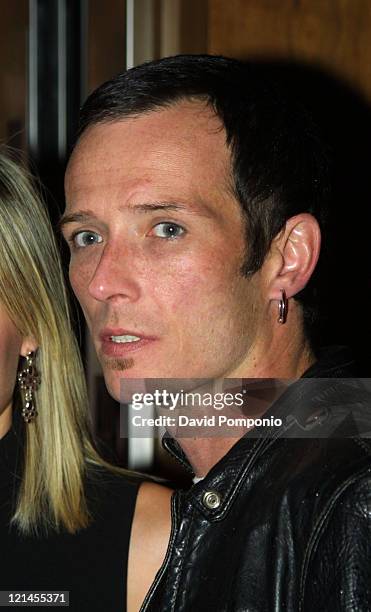 Scott Weiland of Velvet Revolver during Velvet Revolver After Party - May 26, 2004 at Hotel Gansevoort Rooftop in New York City, New York, United...