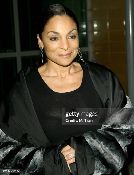 Jasmine Guy during The Boyle Heights Music and Arts Program Launch - Arrivals at Boyle Heights School in Los Angeles, California, United States.