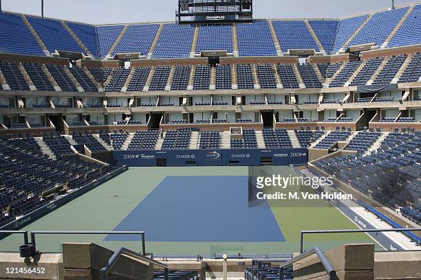 Atmosphere, National Tennis Center during The United States Tennis Association and the City of New York Announce the Renaming of Arthur Ashe Stadium...