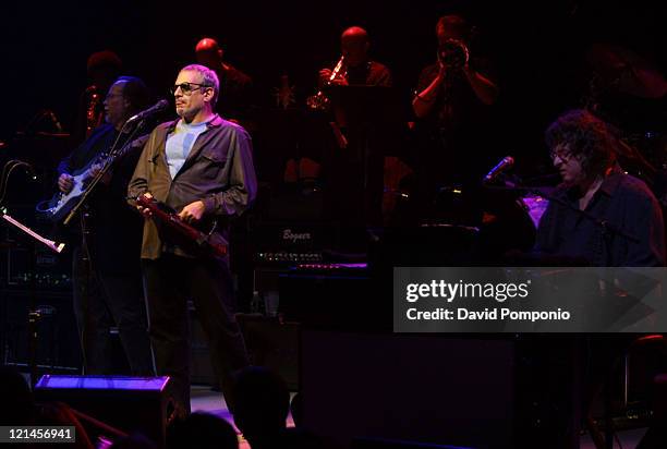 Donald Fagen of Steely Dan during Steely Dan Live At Roseland Ballroom - September 12, 2003 at Roseland Ballroom in New York City, New York, United...