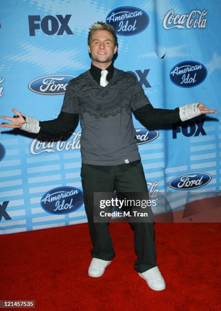 Blake Lewis during American Idol Celebrates the Top 12 Contestants at Astra West - Pacific Design Center in West Hollywood, California, United States.