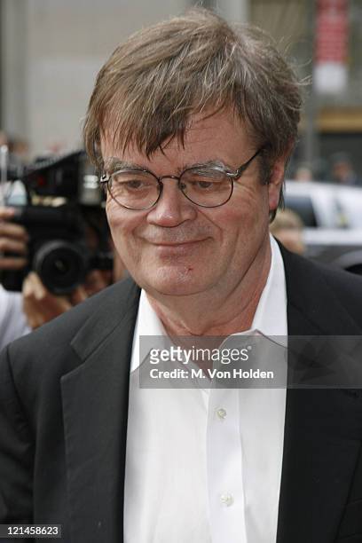 Garrison Keillor during "A Prairie Home Companion" - New York Premiere - Arrivals at DGA Theatre in New York City, New York, United States.
