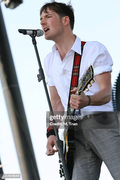 Dan Gillespie Sells of The Feeling during Coachella Valley Music and Arts Festival - Day 3 - The Feeling at Empire Polo Field in Indio, California,...