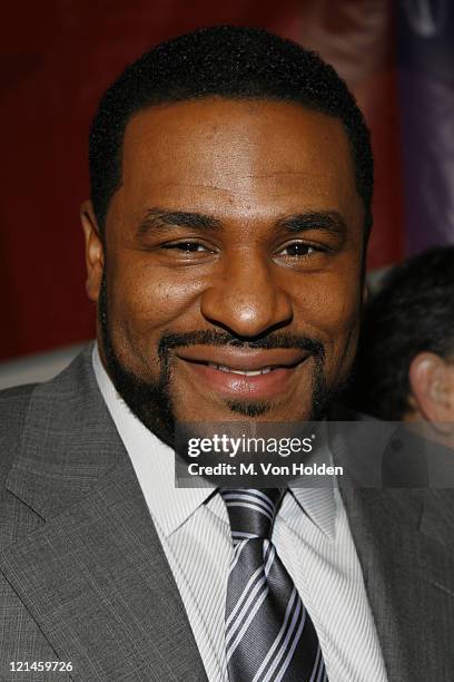 Jerome Bettis during NBC 2006-2007 Primetime Preview at Radio City Music Hall in Manhattan, New York, United States.