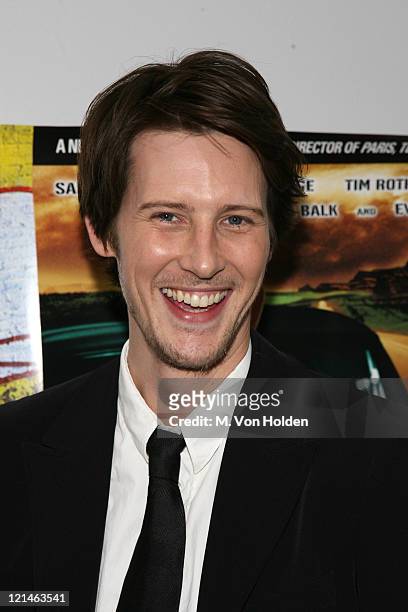 Gabriel Mann during "Don't Come Knocking" New York - Inside arrivals at DGA Theater in New York, NY, United States.