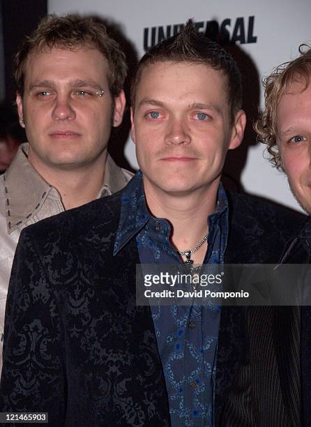 Brad Arnold of 3 Doors Down during 3 Doors Down "Seventeen Days" Album Release Party at Crash Mansion in New York City, New York, United States.