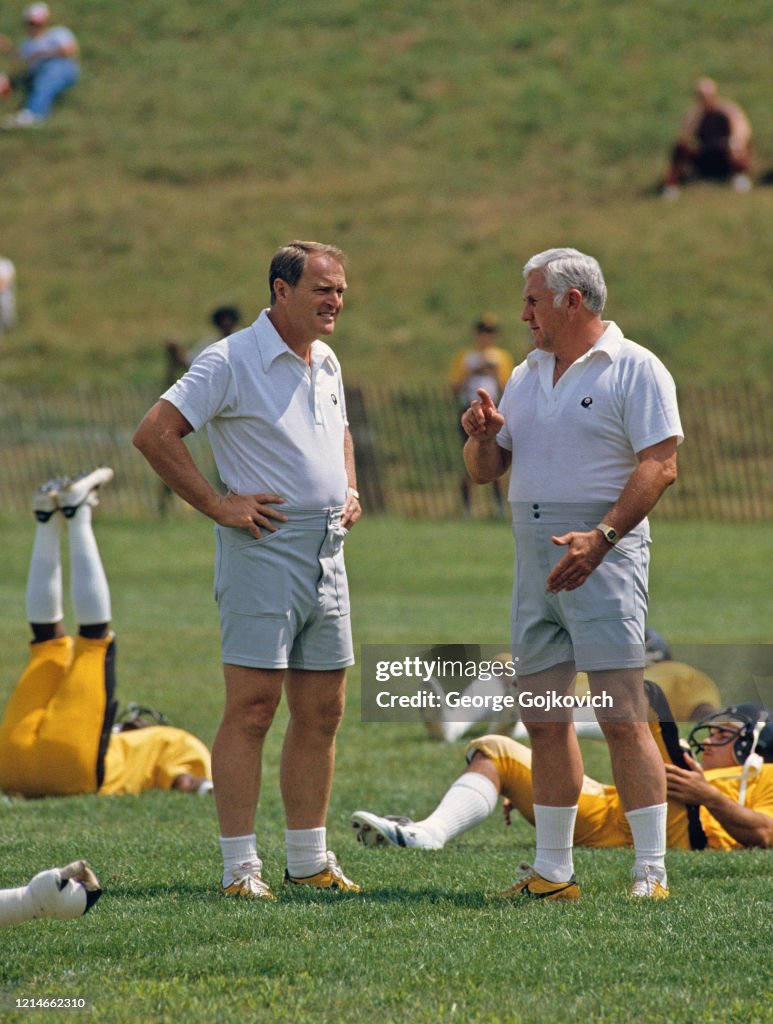 Dotsch Offensive line coach Rollie Dotsch of the Pittsburgh Steelers talks ...