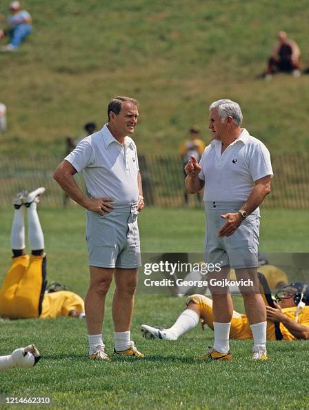 Dotsch Offensive line coach Rollie Dotsch of the Pittsburgh Steelers talks ...