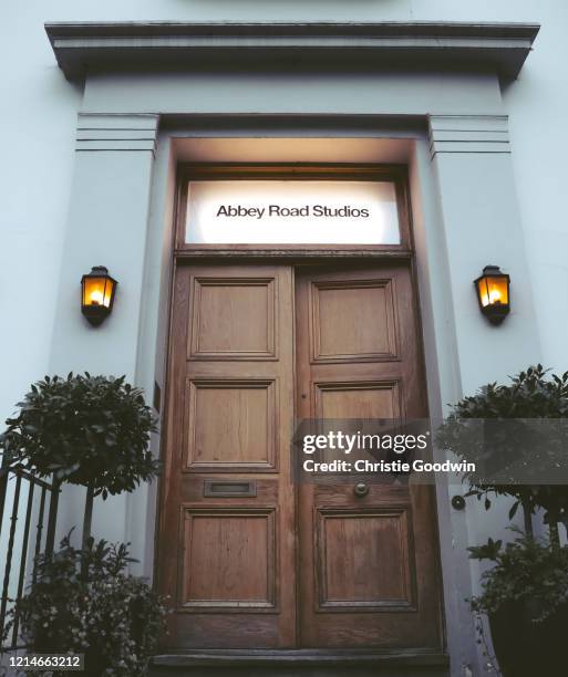 General view of Abbey Road Studios on 2 January 2018 in London, England.