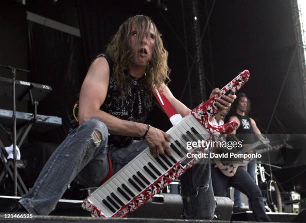 Dragonforce during Ozzfest 2006 - July 29, 2006 at Randall's Island in New York City, New York, United States.