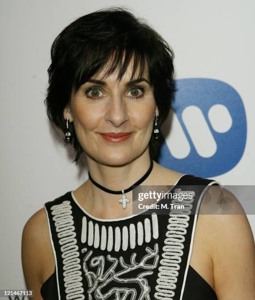 Enya during 49th Annual GRAMMY Awards - Warner Music Group After Party at The Cathedral in Los Angeles, California, United States.