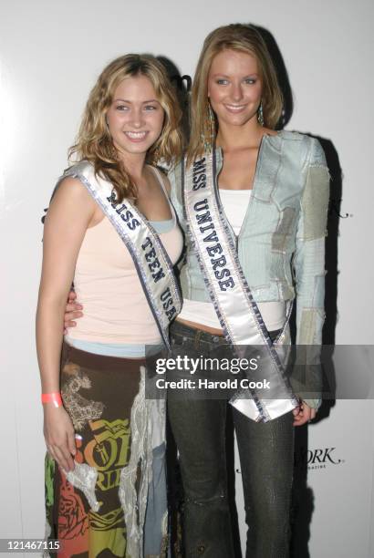 Miss Teen USA Tami Farrell & Miss Universe 2004 Jennifer Hawkins