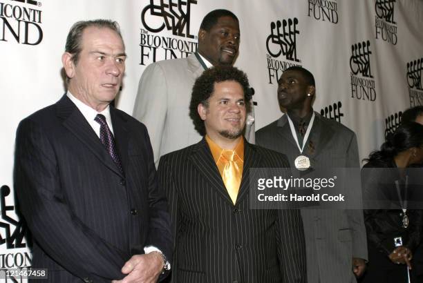 Tommy Lee Jones, Patrick Ewing and guests during 21st Annual Great Sports Legends Dinner at The Waldorf Astoria in New York City, New York, United...