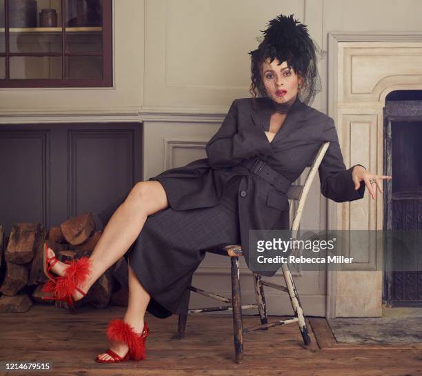 Actor Helena Bonham Carter is photographed for Emmy magazine on September 27, 2019 in London, England.