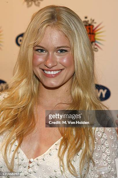 Leven Rambin during Old Navy and VH1 Celebrate the 100th Episode of "Best Week Ever" at Marquee in New York, NY, United States.
