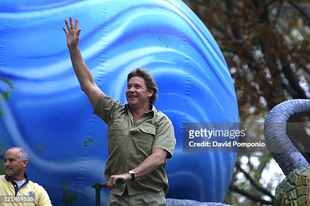 Steve Irwin during The 78th Annual Macy's Thanksgiving Day Parade at Manhattan in New York City, New York, United States.