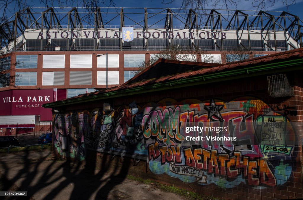 Villa Park - Home of Aston Villa Football Club.