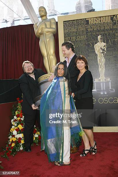 Deepa Mehta, Susanne Bier, Florian Henckel von Donnersmarck and Guillermo del Toro