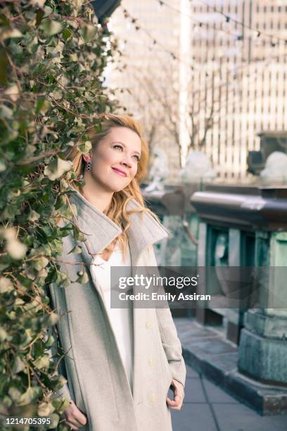 Actress Patti Murin is photographed for BackStage Magazine on January 30, 2018 at The Knickerbocker in New York City. PUBLISHED IMAGE.