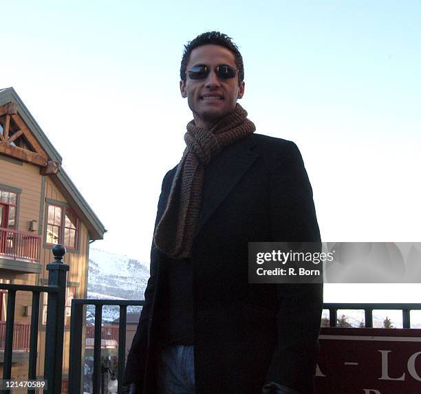 Antonio Vega of ABC's "One Life to Live" during 2005 Sundance Film Festival - Sightings at Main Street in Park City, Utah, United States.