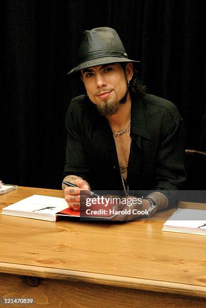 Dave Navarro during Dave Navarro Signs Copies of his Book "Don't Try This At Home" at Barnes & Noble in New York, New York, United States.