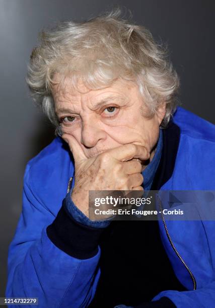 French director Josee Dayan during a portrait session in Paris, France on .