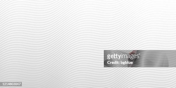 abstract white background - geometric texture - wave pattern stock illustrations