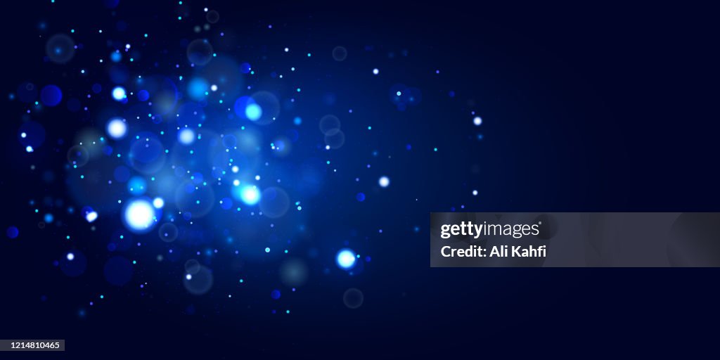 Stars dots scatter texture confetti background