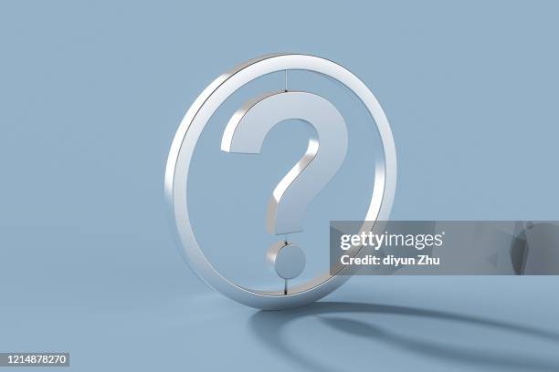 question mark,3d render - faq stock pictures, royalty-free photos & images