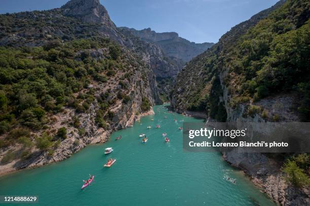 verdon gorge - abyss stock-fotos und bilder