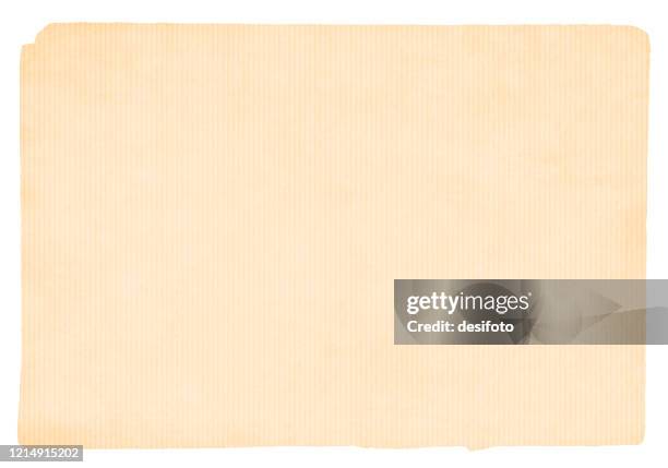 illustrazioni stock, clip art, cartoni animati e icone di tendenza di vecchio, sfilacciato beige colorato, a strisce, ondulato carta grunge aspetto sfondo - carta regalo strappata