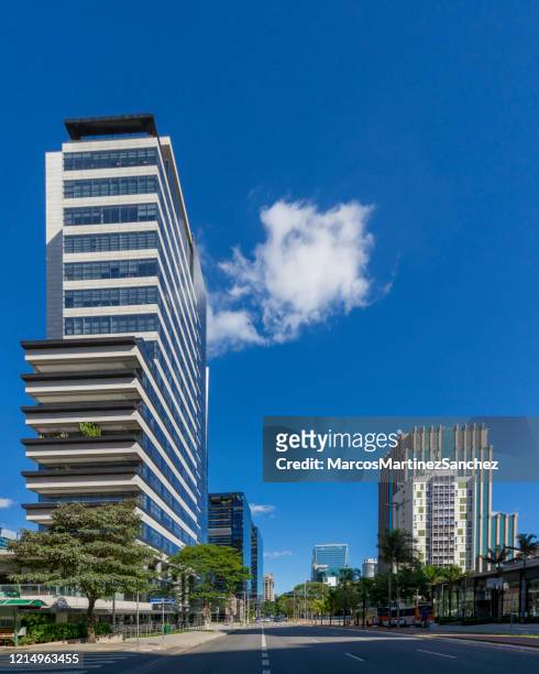 faria lima avenue, sao paulo, brazil - avenue stock pictures, royalty-free photos & images