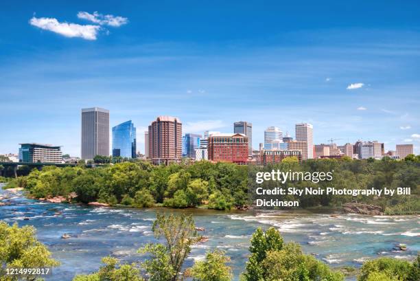 city by the river - richmond virginia stock pictures, royalty-free photos & images