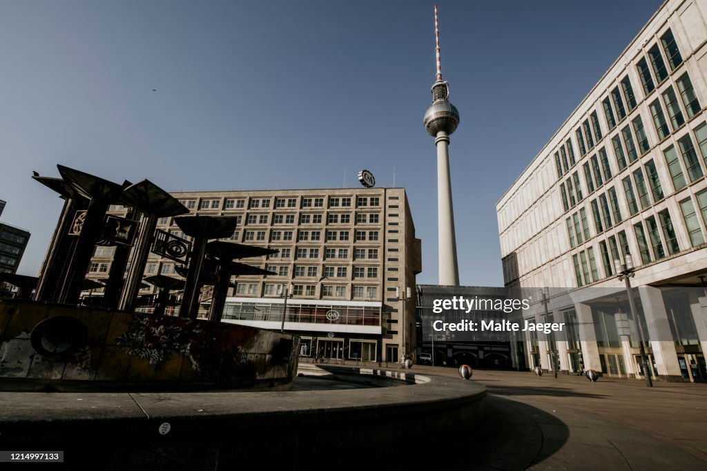 Berlin Covid19 shutdown