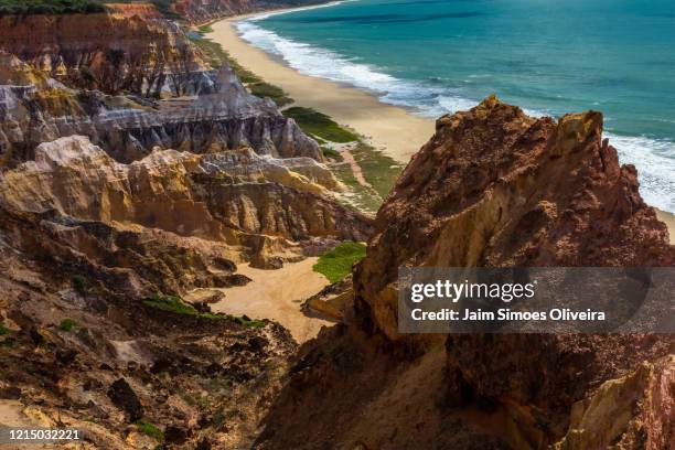 Gunga Beach Rocks 42 Praia Do Gunga Stock Photos, High-Res Pictures, and Images - Getty ...