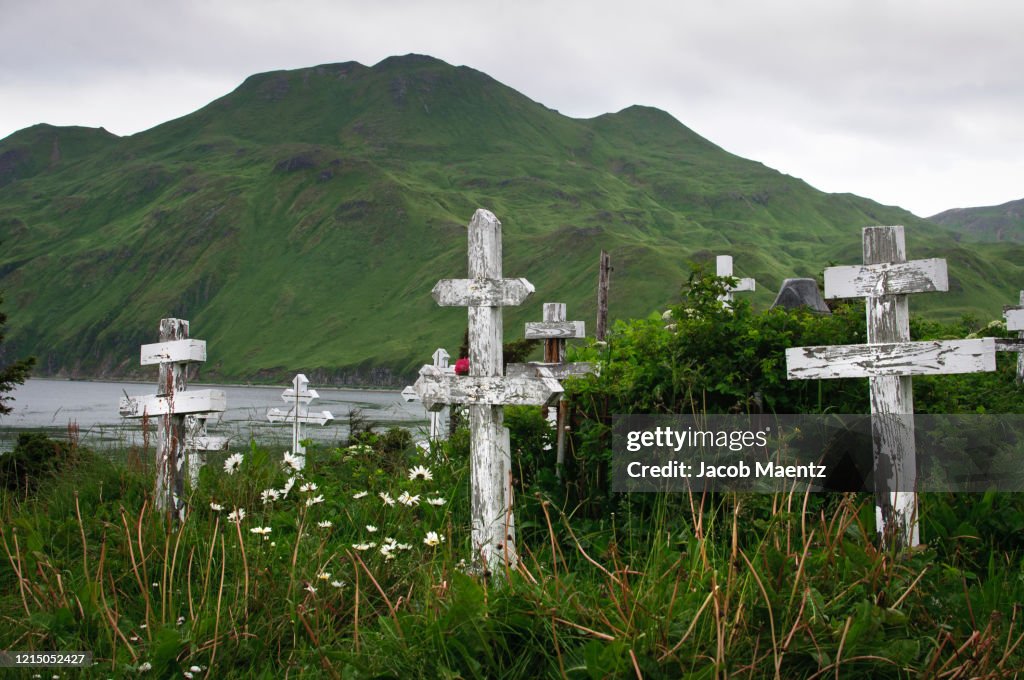 Russian Orthodox Cemetery Dutch Harbor, Alaska