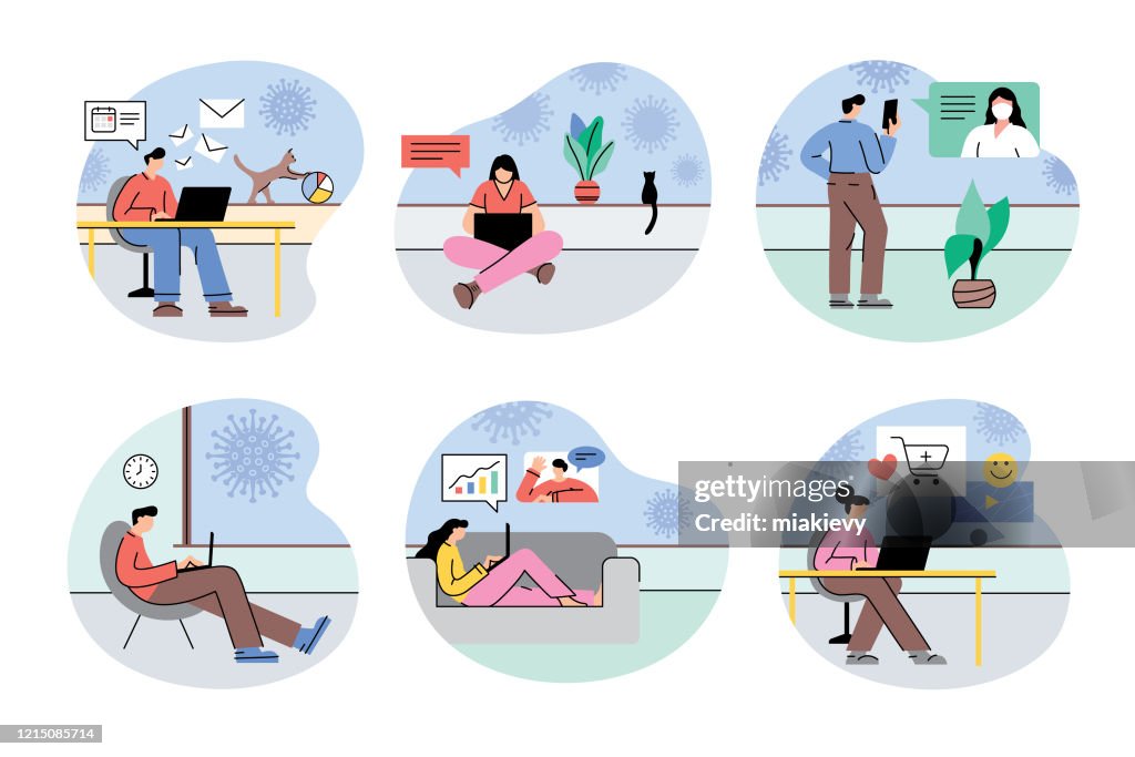 Work from home during coronavirus quarantine