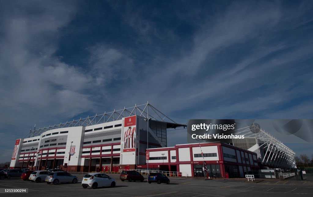 Bet365 Stadium - Home of Stoke City Football Club.