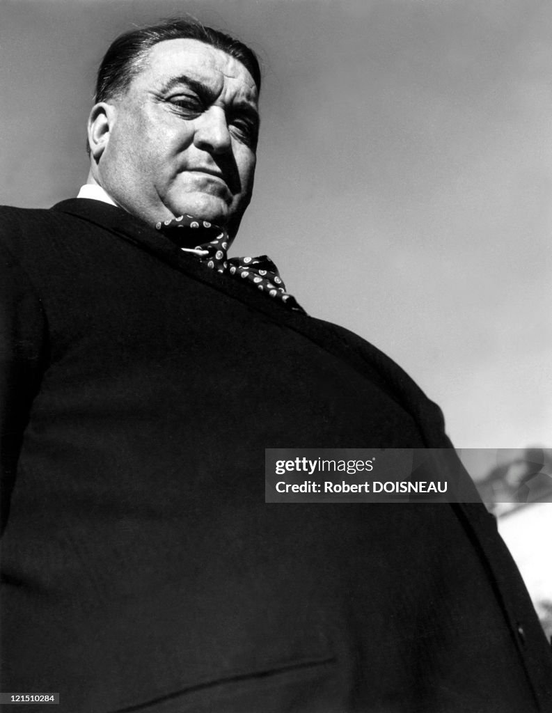 Fernand Point Drawing Chef Fernand Point In 1947 News Photo - Getty Images