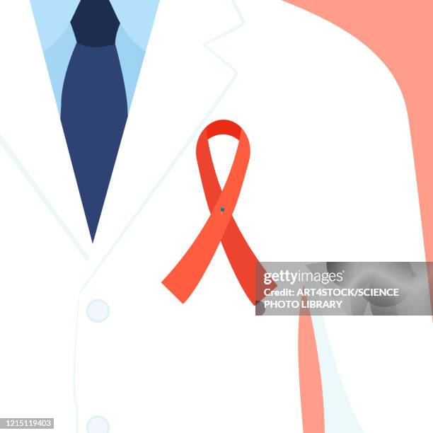 stockillustraties, clipart, cartoons en iconen met multiple sclerosis awareness ribbon, illustration - multiple sclerose