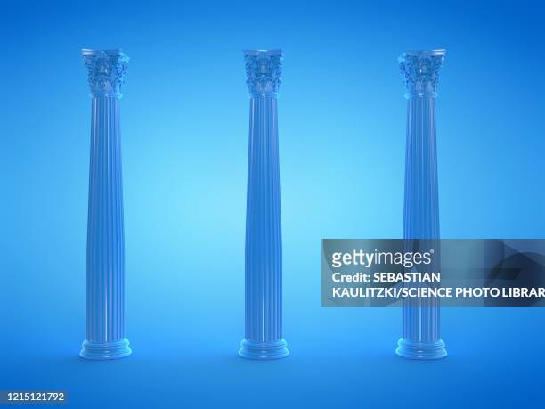 columns, illustration - classical style stock illustrations