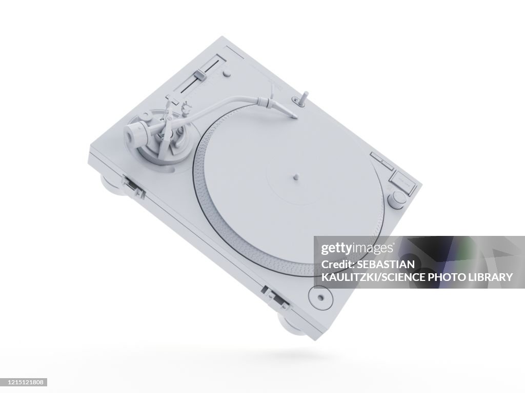 Turntable, illustration