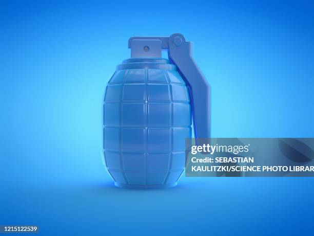 hand grenade, illustration - terrorism icon stock illustrations