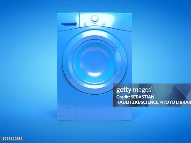 ilustraciones, imágenes clip art, dibujos animados e iconos de stock de washing machine, illustration - appliance