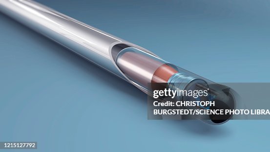 Microchip Impl Subdermal Microchip Implant Illustration High-Res Vector Graphic ...